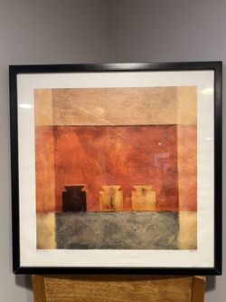 Square Framed Print Art. 21” X 21”