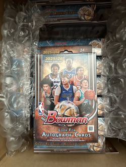 2025-26 Bowman Basketball Hanger Box