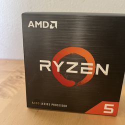 New! AMD RYZEN 5 5600X 