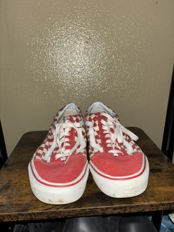 red checkered vans