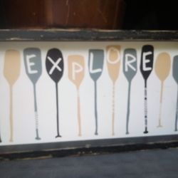 Explore Home Decor Sign