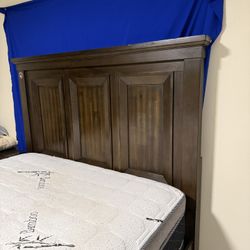 Bed Frame And side table 