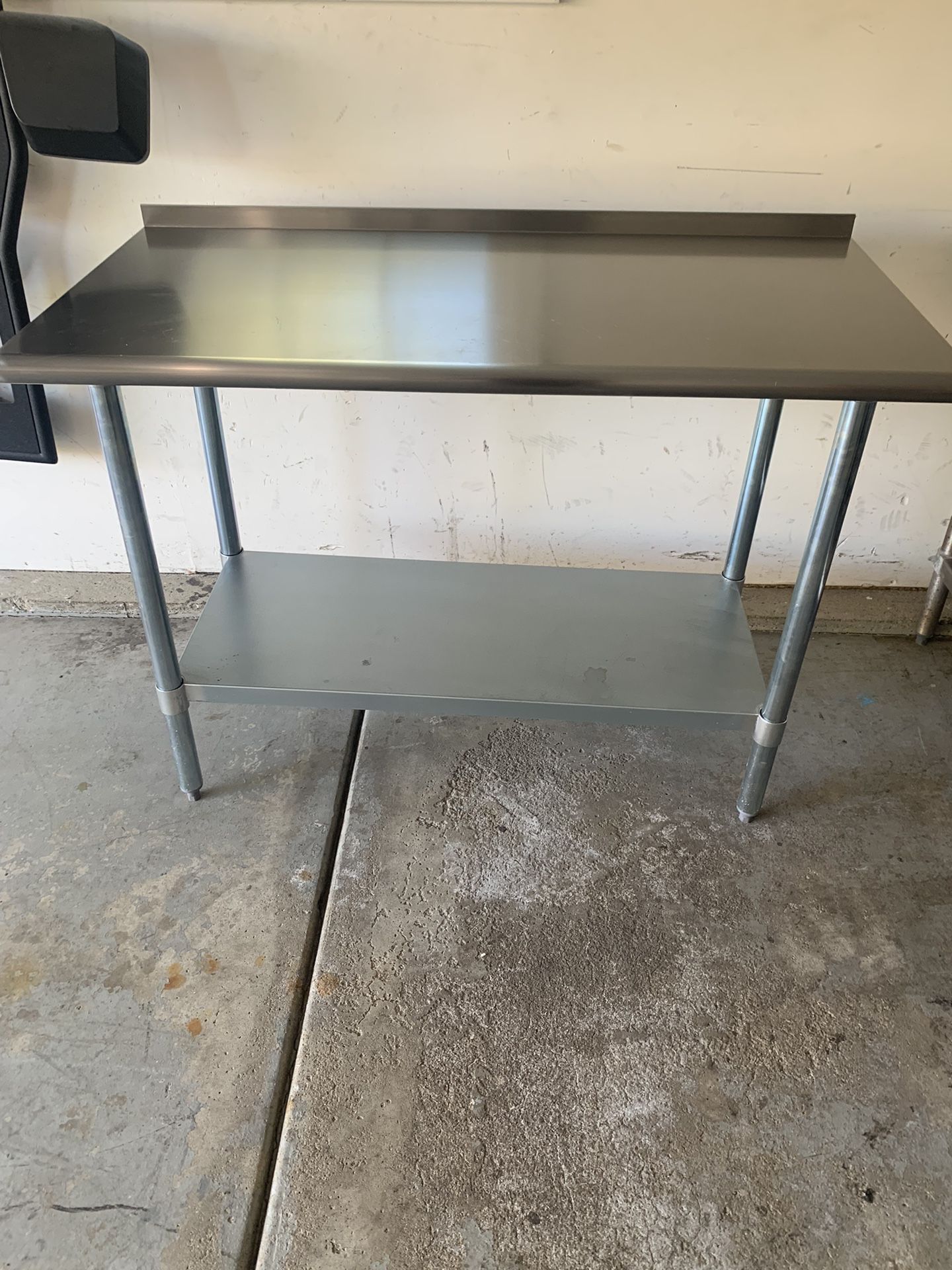 48x24 Stainless Steel Work Prep Table 