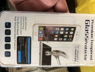 IPhone 6 Tempered Glass Screen Protector! Free installation