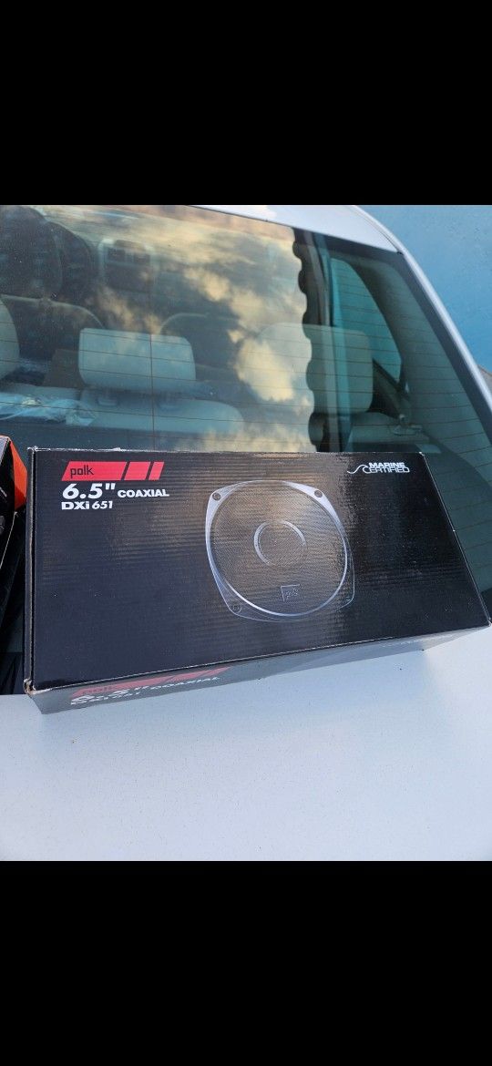 Car and Marine Speakers, Cornetas,Bocinas 6.5 NEW