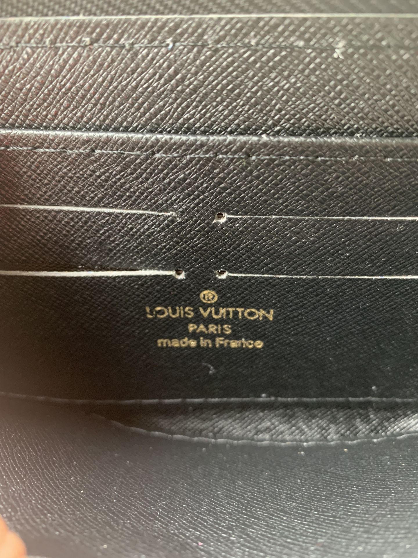 Louis Vuitton M61864 Monogram Empreinte Zippy Wallet - Black for 