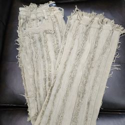 Valabasas Flared Jeans Khaki Green (Size 30) New Condition 1x Use 100% Authentic Guaranteed