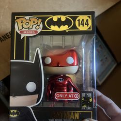 Batman Funko Pop Red Target Exclusive NEW!!!