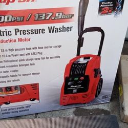 Snap On Electric Pressure Washer 