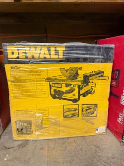 DeWalt 10" Compact Jobsite Table Saw (DWE7480) - Brand New