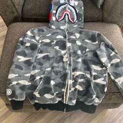 A Bathing Ape Bape Hoodie Size Medium