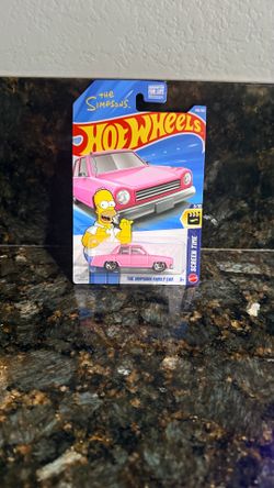 Hot wheels simpsons car