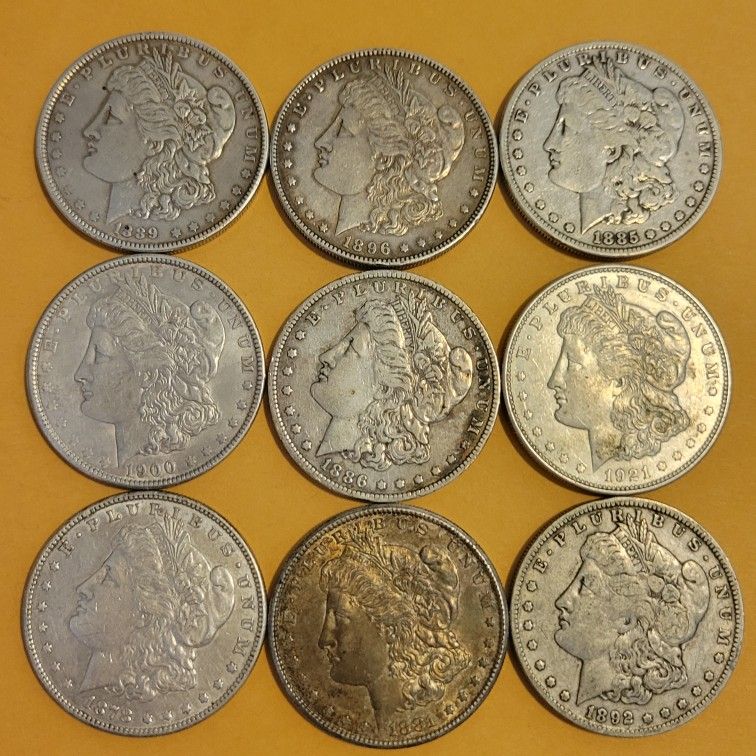 Morgan Silver Dollar Coin Lot