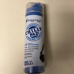 FROGG TOGGS Chilly Pad Cooling Towel NEW Blue