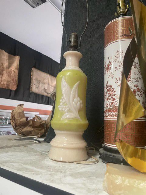 Antique Alladin Mid Century Modern Lamp 
