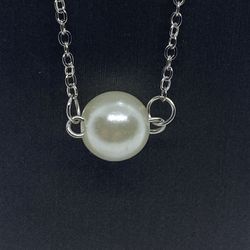 Fashion Pearl Pendant Necklace 