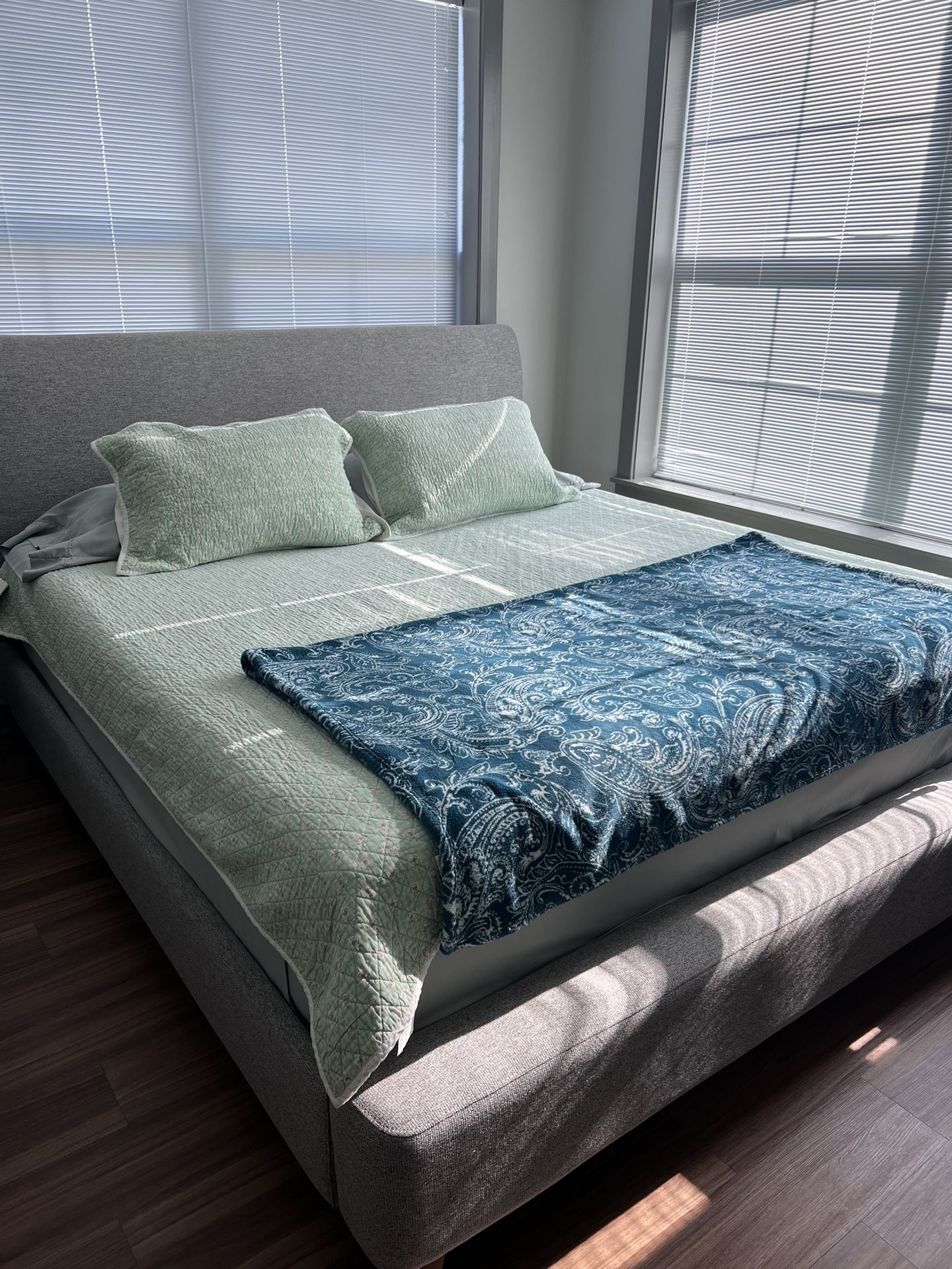 King Sized Mattress And Frame