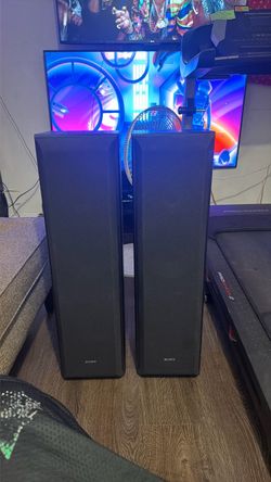 Sony tower speakers