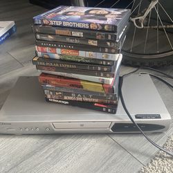 DVD Player With Dvds