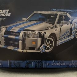 Lego Nissan Skyline Based Off Fast And Furious 