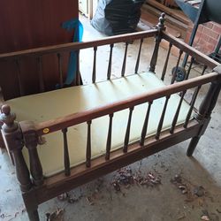 Antique Baby Bed Very Well Made
