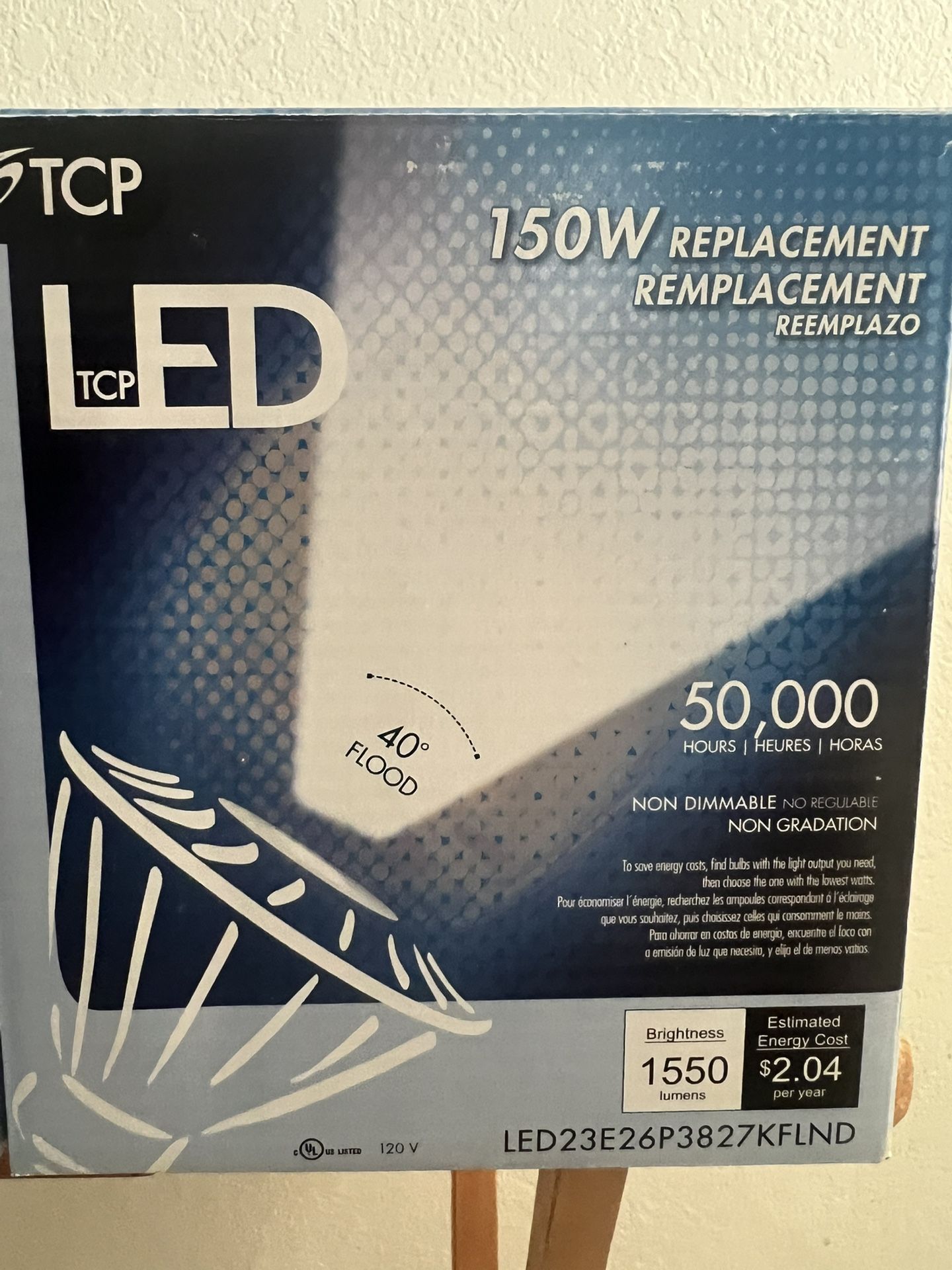 LED FLOOD LIGHTS NIB