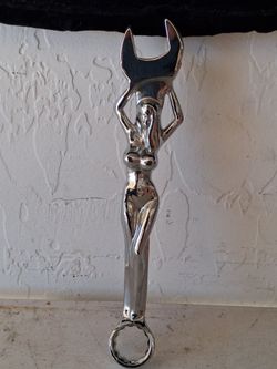 Set up wrenches to hang in your garage , they actually work , but they're nude women