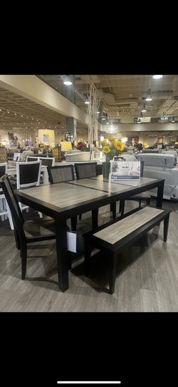 6 Piece Dining Table