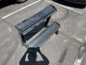 Weight rack stand dumbbells