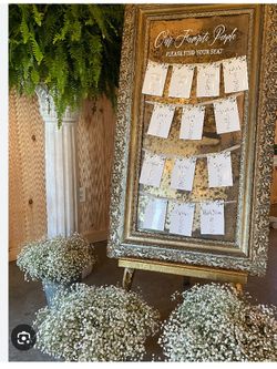 Large Frame For Wedding Seating Or Many Other Uses. See Description