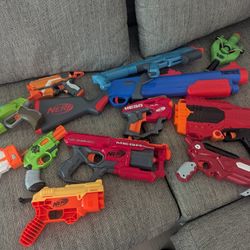 Nerf Toy Gun Lot