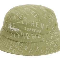 Supreme Warp Jacquard Logos Denim