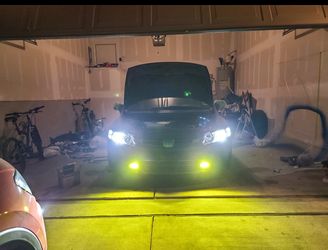 2504 PSX24W LED Fog Light Bulbs 6000K Xenon White 360° Light, Xtreme Super Bright PG20/7 Base Fog Lamps Replacement 5730 33-SMD