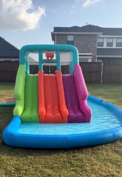 H2OGO! Triple Splash 8'9" Inflatable Water Park