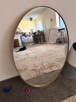 Oval mirror