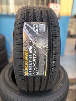 215/50/17 Blackhawk tires 🛞 $300