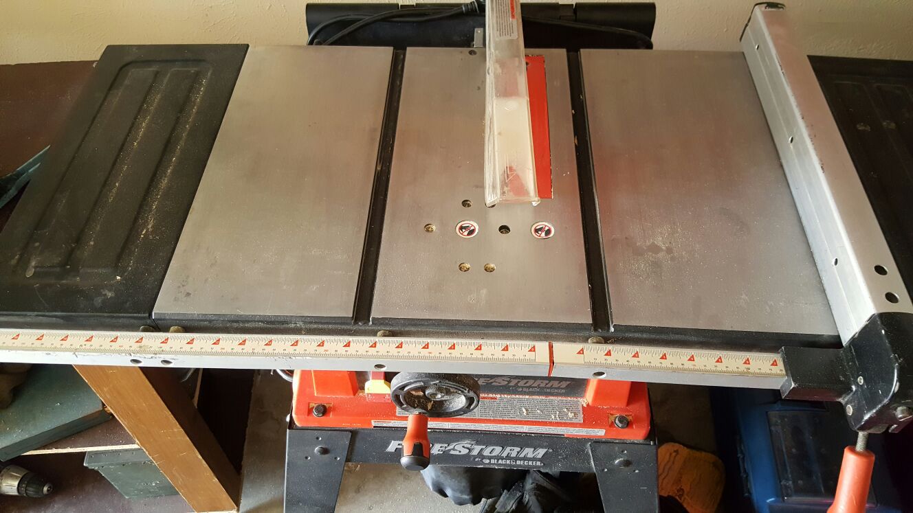 Firestorm Black and Decker 15 amp table saw for Sale in Duncanville, TX -  OfferUp