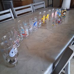 Collection of glassware