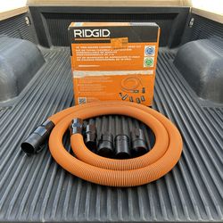 RIDGID 1-7/8 in. x 10 ft. Locking Professional Vacuum Hose Shop Vacuum Attachment Kit