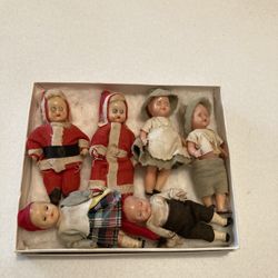 Very Old Antique German Dolls, Miniature