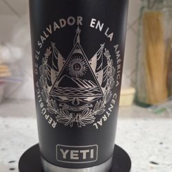 20oz SALVADOR Custom Engraved Tumbler 