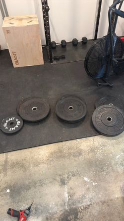 Giant bumper plates