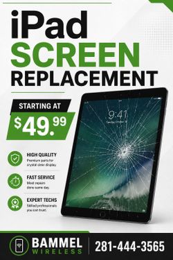 New iPad screen