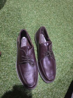 Mephisto mens 11 oxblood solid air-relax derby dress shoes
