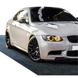 Goliber Waterproof Runner Rug and Garage Floor Mat, 2 Rolls, 7.4’ x 8.4’ Each, Non-Slip Rubber Back for Under Cars and Vehicles, Hallway Entryway, Ind