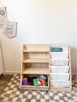Kids Bookshelf / Toy Organizer