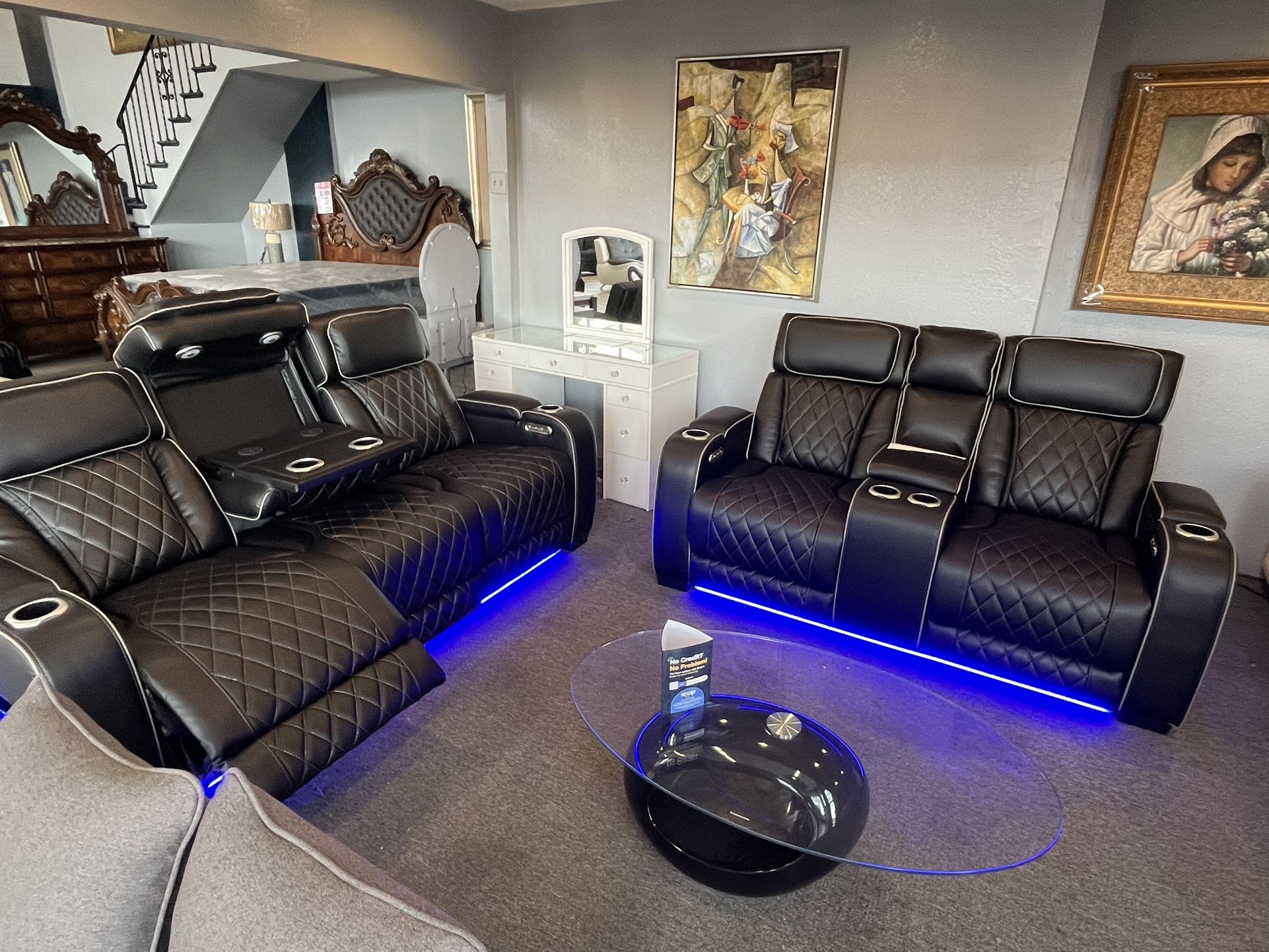 Power Recliner of the Future! Comes in Peanut butter and Frost White