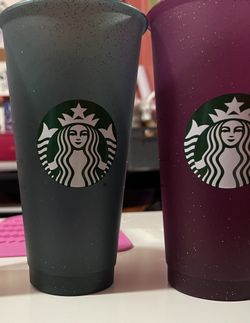 Starbucks Glitter Cups