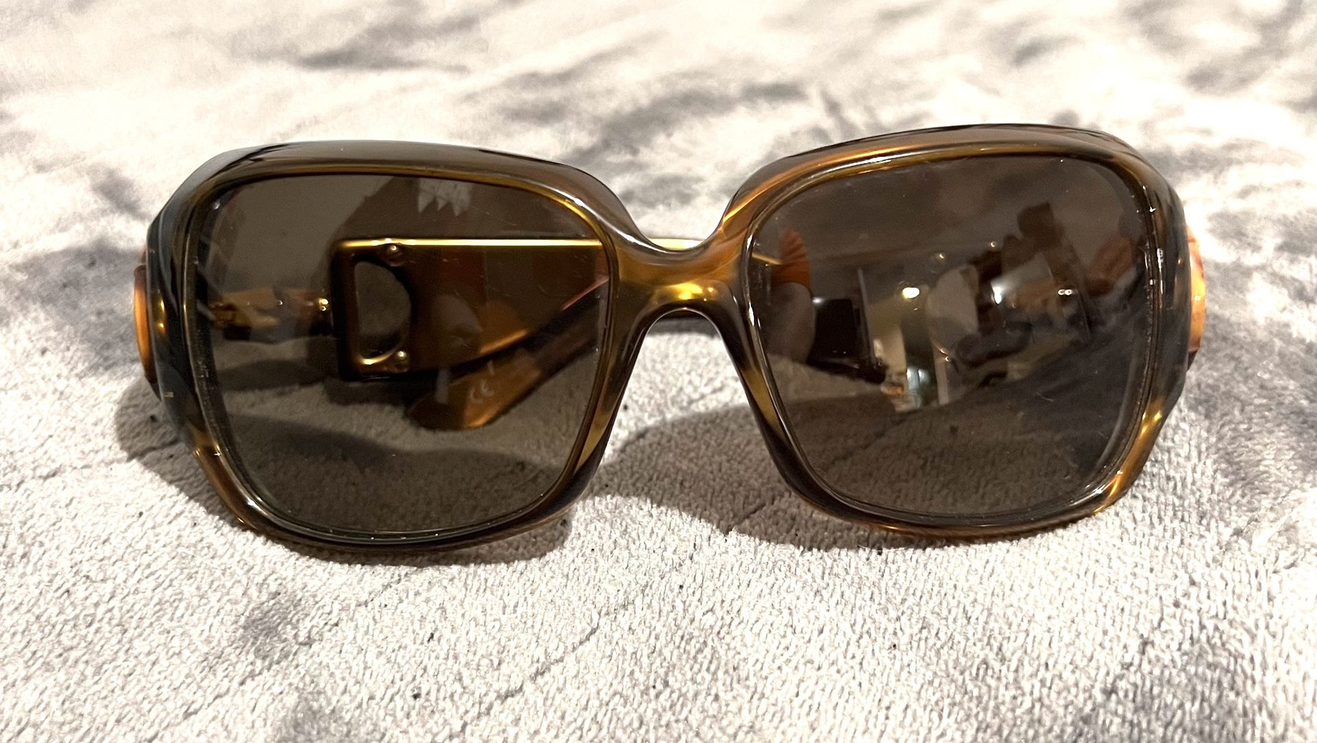 Genuine Beautiful Gucci Ladies Bamboo Horsebit Sunglasses