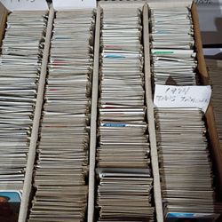 Used Vintage Baseball Cards 